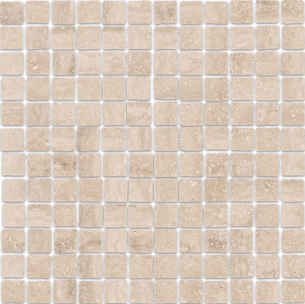 KERAMA MARAZZI MBD001 Декор Риальто Антика 1 мозаичный бежевый светлый матовый 30х30х0,9