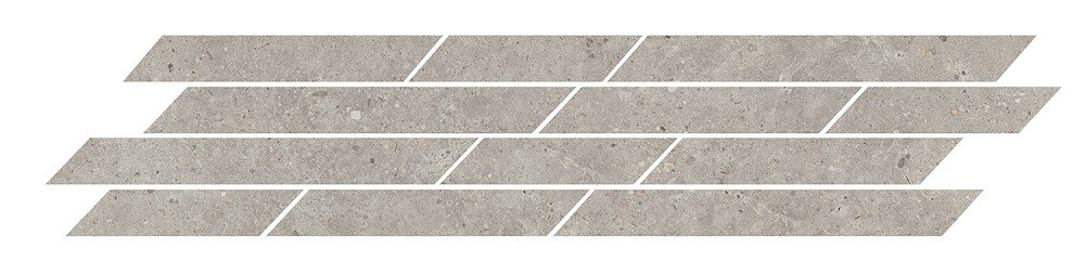 KERAMA MARAZZI T036/SG6537 Декор Риккарди мозаичный серый светлый матовый 46,8x9,8x0,9