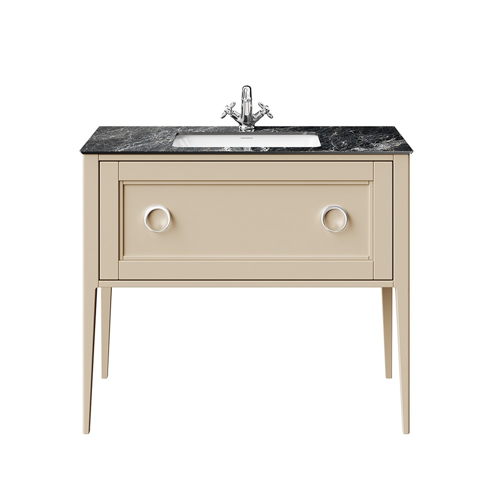 KERAMA MARAZZI PL.CN.100.1\CAP.M Тумба PLAZA Classic NEO напольная 1 ящик 100, капучино матовый