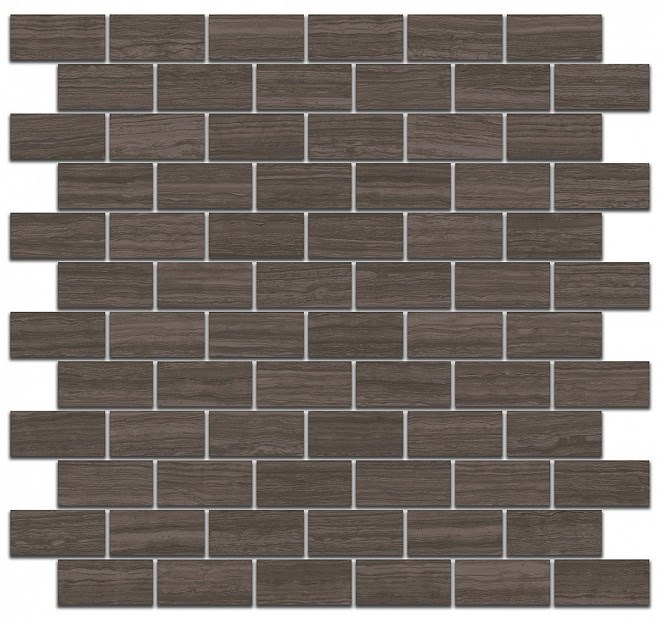 KERAMA MARAZZI SG191/003 Декор Грасси коричневый мозаичный 32х30х11