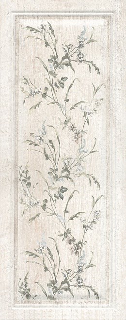 KERAMA MARAZZI 7188 Кантри Шик белый панель декорированный 20х50х8