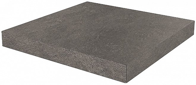 KERAMA MARAZZI DD600620R/GCA Ступень угловая клееная Про Стоун антрацит 33x33x0,9