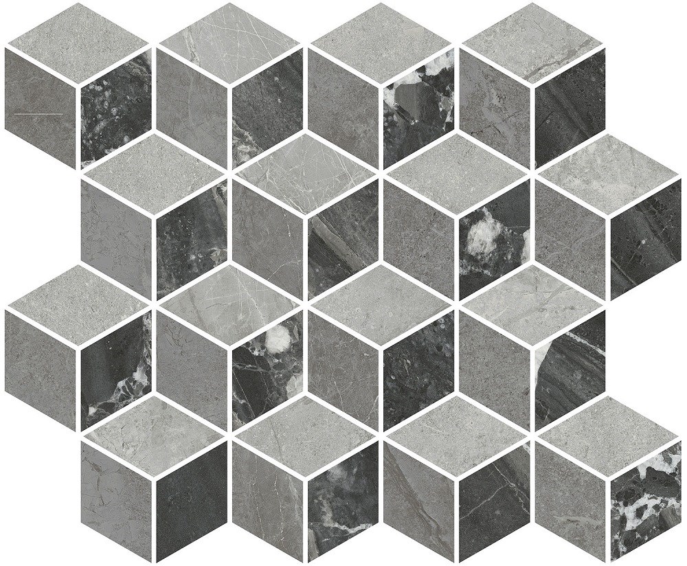 KERAMA MARAZZI T017/48008 Декор Риальто 1 мозаичный глянцевый 45x37,5x1