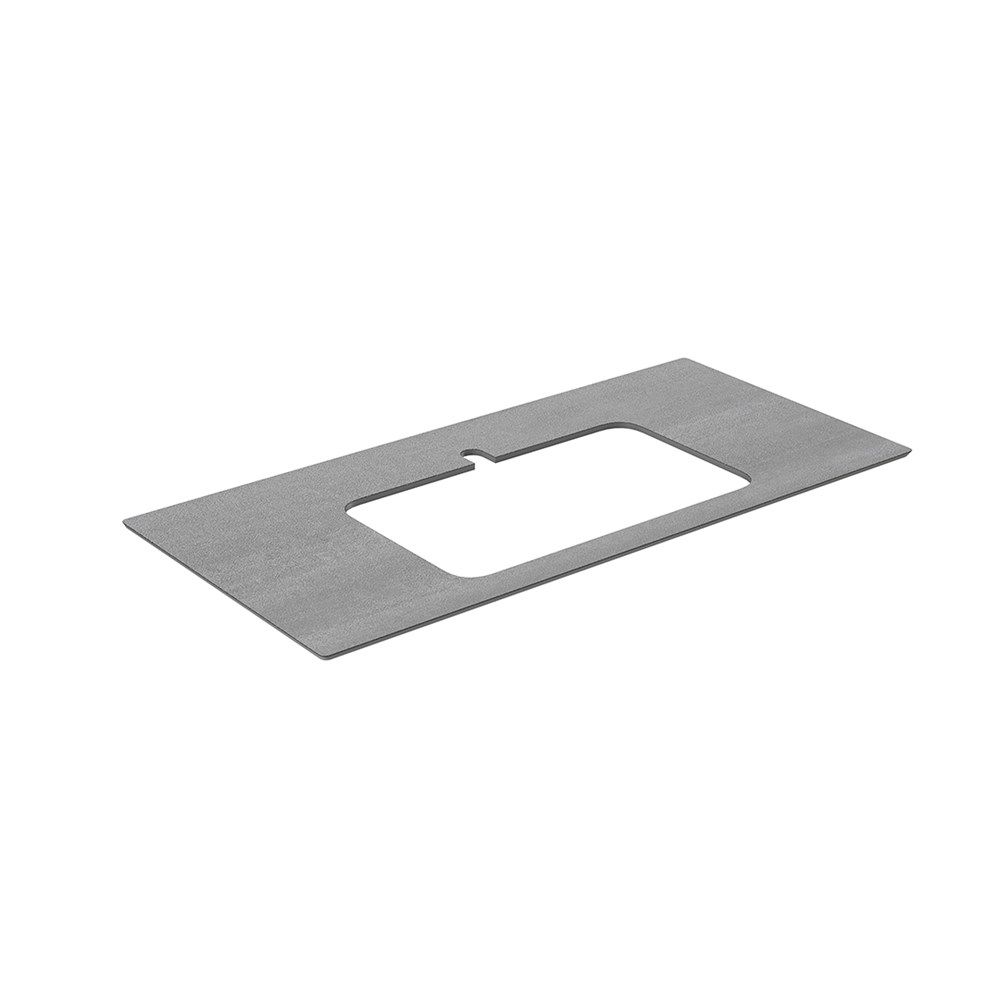 KERAMA MARAZZI PL2.DD500600R\100 Спец. изделие для раковин, встраиваемых сверху, 100 см Про Дабл антрацит