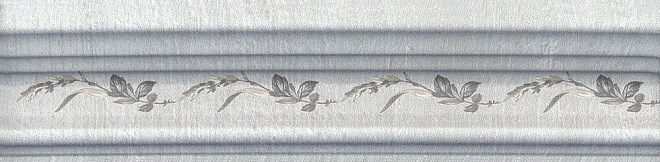 KERAMA MARAZZI BLB029 Бордюр Багет Кантри Шик серый декорированный 20х5х19