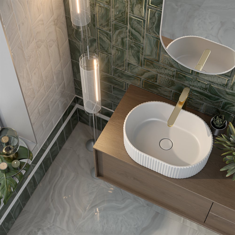 KERAMA MARAZZI VE.wb.50\WHT.M Раковина ARTBASIN Vento 50 см, цв белый матовый, с донным клапаном