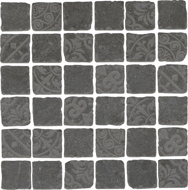 KERAMA MARAZZI SBM008/DD6406 Декор Про Фьюче антрацит мозаичный 30x30x11