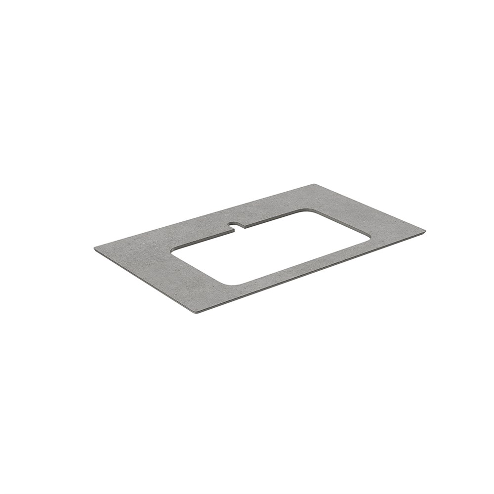 KERAMA MARAZZI PL2.DL500920R/80 Спец. изделие декоративное из керамогранита Фондамента 80, серое