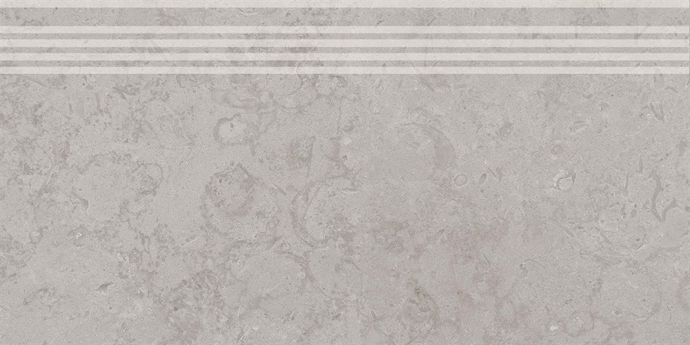 KERAMA MARAZZI DD205200R/GR Cтупень Про Лаймстоун серый натуральный обрезной 60х30 30x60x11