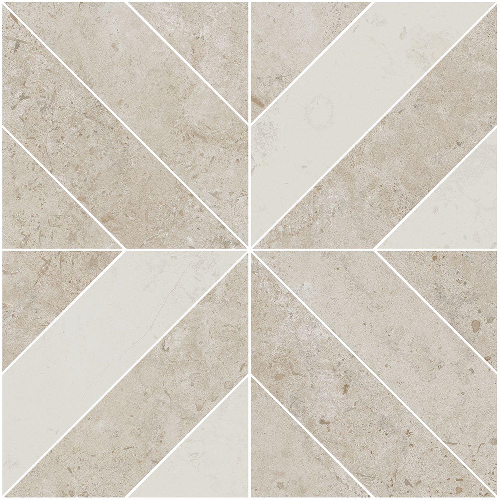 KERAMA MARAZZI ID125T Декор Про Лаймстоун бежевый матовый 60x60x0,9