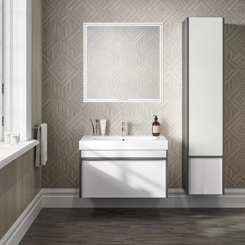 KERAMA MARAZZI MOD.165/AR Пенал MODULA подвесной 165 с дверцей и ящиком, арабика