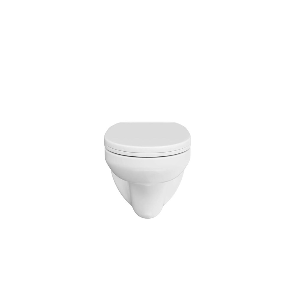 KERAMA MARAZZI KPRO.wc.02 Унитаз KPRO подвесной безободковый с крепежом и сиденьем, белый глянцевый