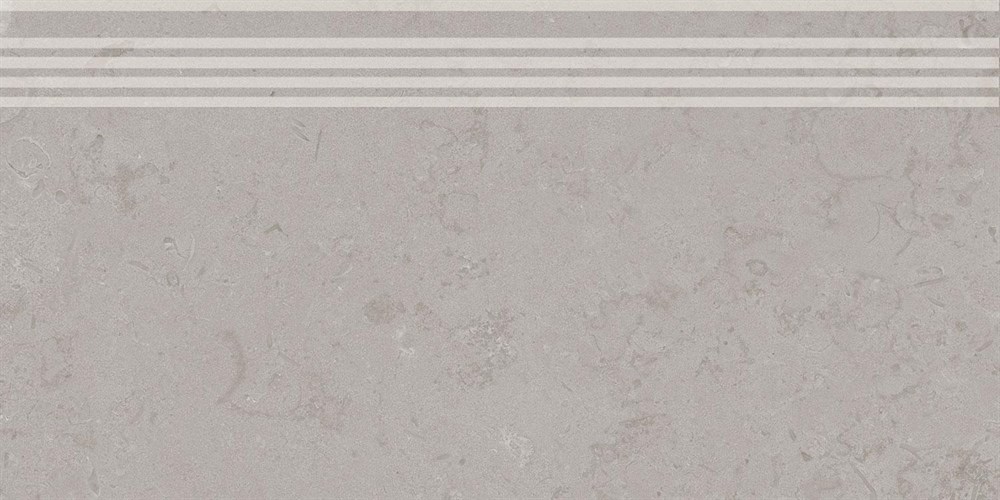 KERAMA MARAZZI DD205200R/GR Cтупень Про Лаймстоун серый натуральный обрезной 60х30 30x60x11