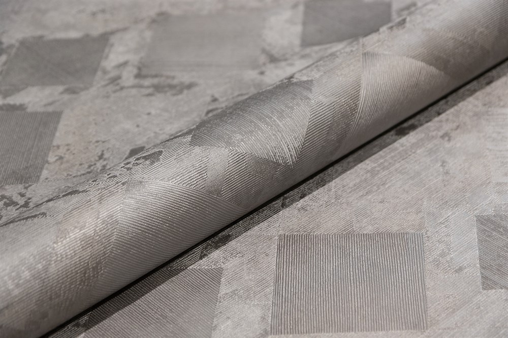 KERAMA MARAZZI KM7106 Обои виниловые Винтаж база универсальная, серо-коричневый (1, Т C) прямая стыковка