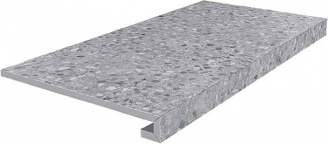 KERAMA MARAZZI SG632600R/GCF Ступень клееная Терраццо серый 33х60х11