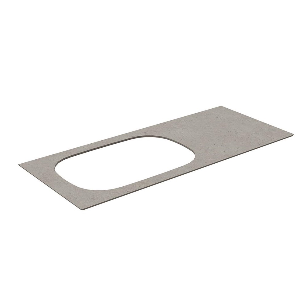 KERAMA MARAZZI MA.2.0.SG519920R/120 Спец. изд. декоративное для раковин, встраив. сверху MAGICA Риккарди 120 см, серый мат. (без отв.)