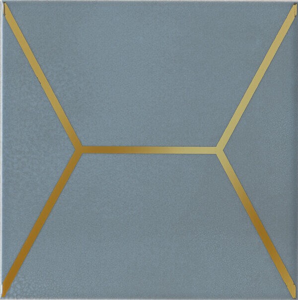 KERAMA MARAZZI OP/E181/17067 Декор Витраж голубой 15x15x6,9