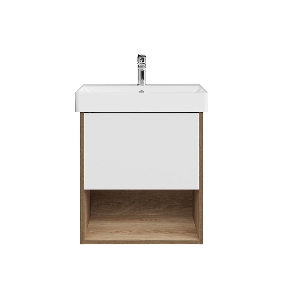 KERAMA MARAZZI PRO.55.1/OLM Тумба PRO подвесная 1 ящик 55, вяз швейцарский