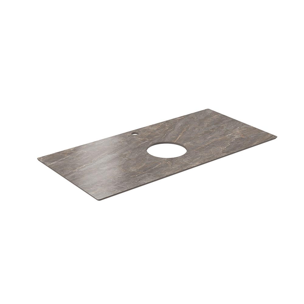 KERAMA MARAZZI PL1.VT280\100 Спец. изделие декоративное для накладных раковин Парнас пепельный лаппатированный