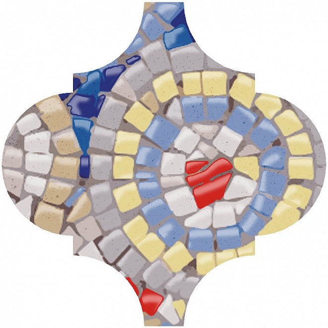 KERAMA MARAZZI OP/A170/65000 Декор Арабески Майолика Гауди 6,5х6,5х7