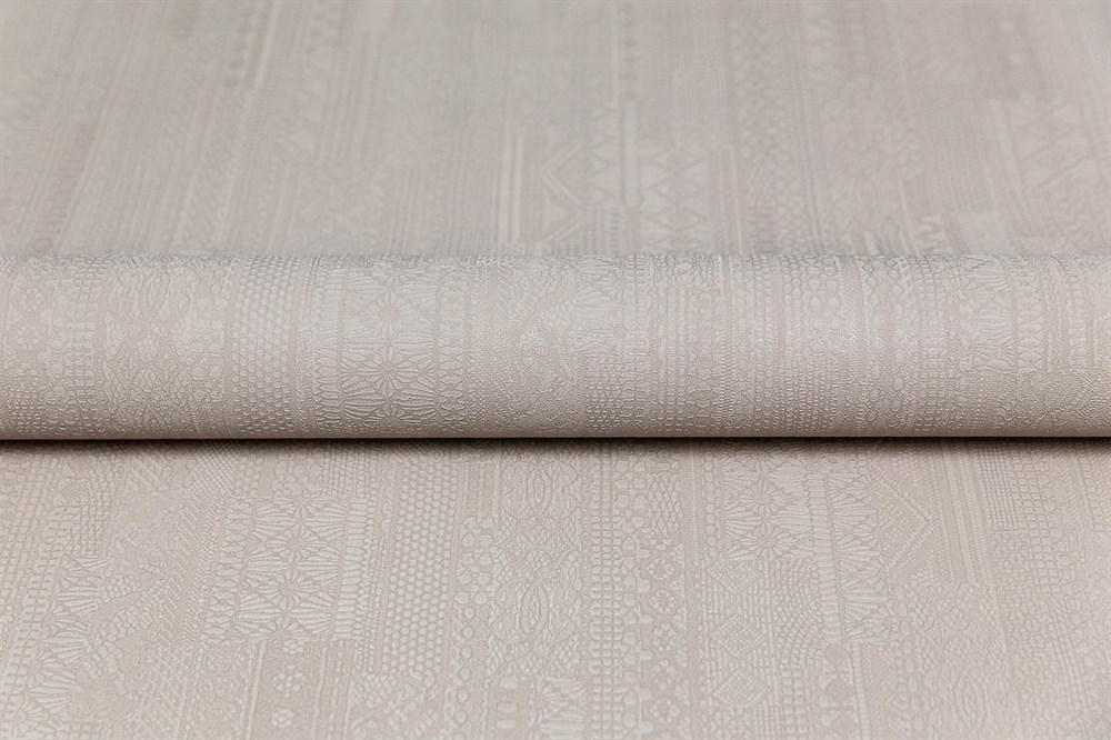 KERAMA MARAZZI KM8204 Обои виниловые Ажур база универсальная,бежевый темный 1,06х10 (1, Т B) смещённая стыковка