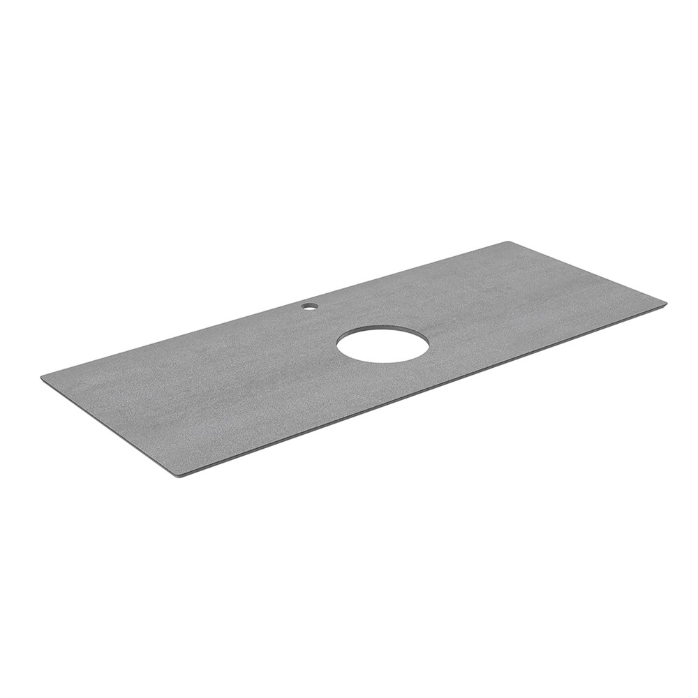 KERAMA MARAZZI PL1.DD500600R\120 Спец. изделие для накладных раковин 120 см Про Дабл антрацит