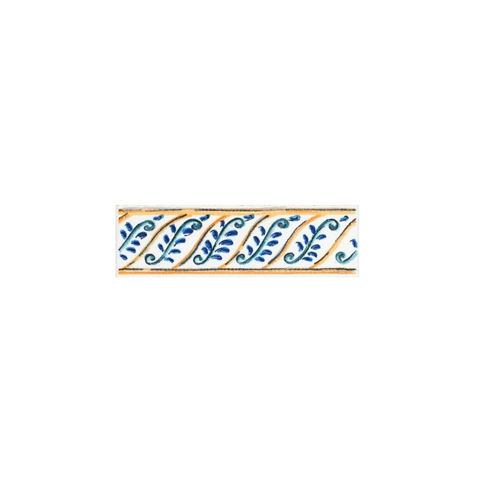 KERAMA MARAZZI STG/A493/1146H Бордюр Капри майолика 9,8x3x7