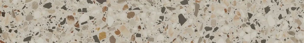 Плинтус Бричиола бежевый светлый матовый обрезной 60x9,5x0,9