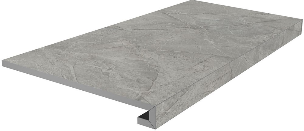 KERAMA MARAZZI SG850490R/GCF Ступень клееная Риальто дымчатый матовый 33x80x0,9