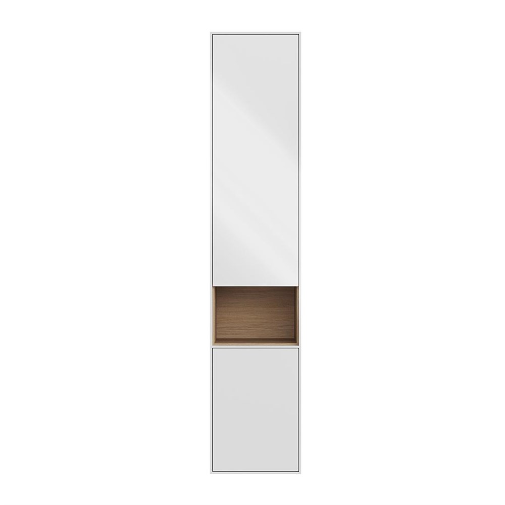 KERAMA MARAZZI PLB.M.170/WHT.V Пенал PLAZA Modern подвесной 170 2 дверцы push, белый глянцевый
