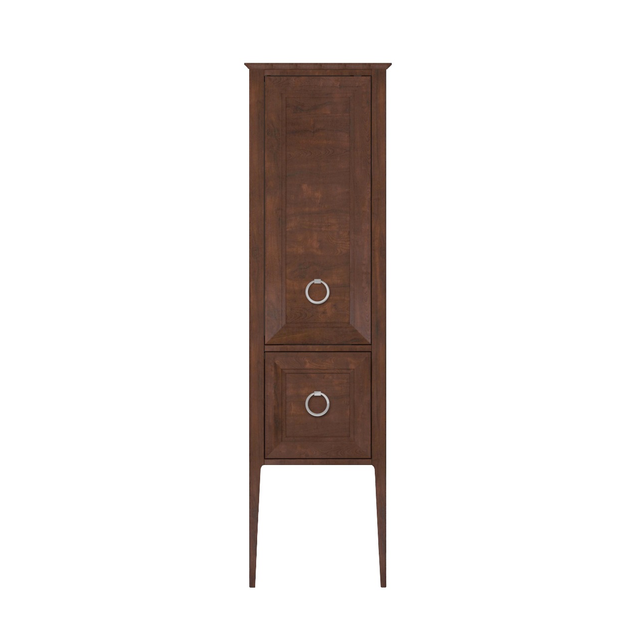 Пенал PLAZA Classic напольный 175, орех