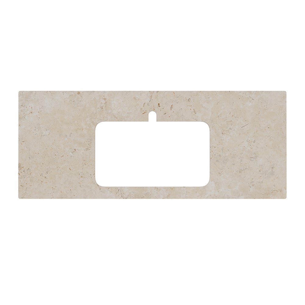 KERAMA MARAZZI PL2.DD590500R/120 PL2.DD590500R/120 Спец. изделие декоративное для раковин, встраиваемых сверху Про Лаймстоун АТ бежевый темный