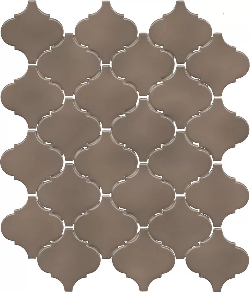 KERAMA MARAZZI KM2630M0010N Арабески Марокко коричневый тёмный глянцевый 26x30x0,7