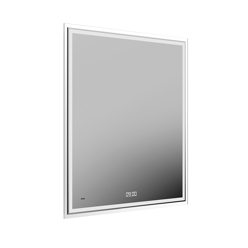 KERAMA MARAZZI TE.mi.70 Зеркало TECNO c LED 70 с подсветкой, с функцией антизапотевание, белый глянцевый