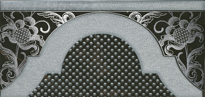KERAMA MARAZZI HGD/B266/16072 Декор Фрагонар чёрный 7,4х15х6,9