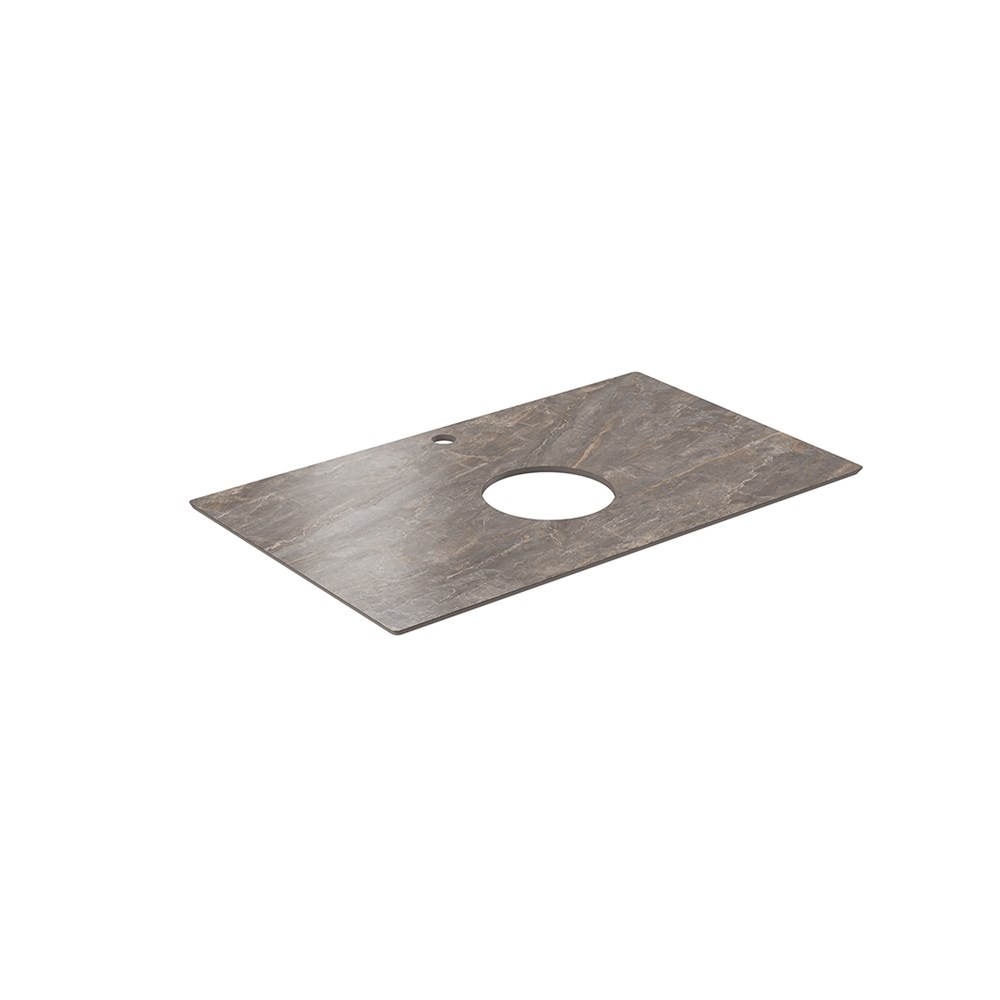 KERAMA MARAZZI PL1.VT280\80 Спец. изделие декоративное для накладных раковин Парнас пепельный лаппатированный