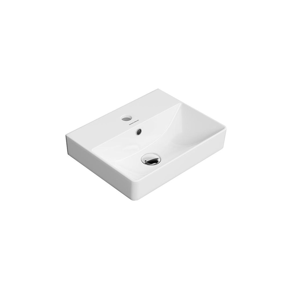 KERAMA MARAZZI PROR.wb.40 Раковина PRO мебельная\подвесная 40, белая глянцевая