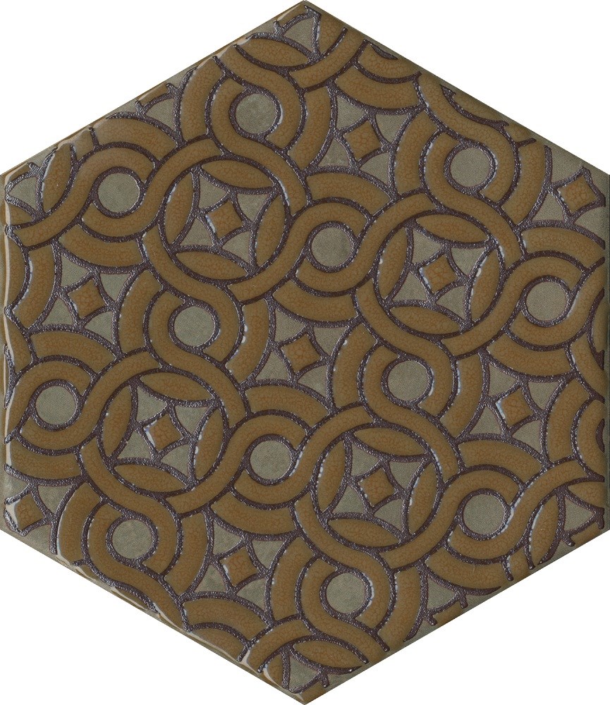 KERAMA MARAZZI VT/B559/SG23041N Декор Гроссето коричневый 20x23,1x0,7