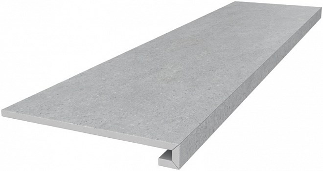 KERAMA MARAZZI DL500720R/GCF Ступень клееная Фондамента пепельный светлый 33x119,5x0,9