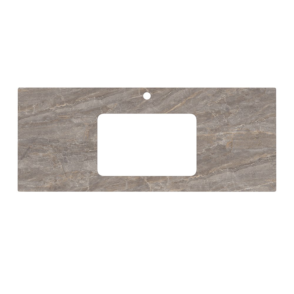 KERAMA MARAZZI PL3.VT280\120 Спец. изделие декоративное для раковин, встраиваемых снизу Парнас пепельный лаппатированный
