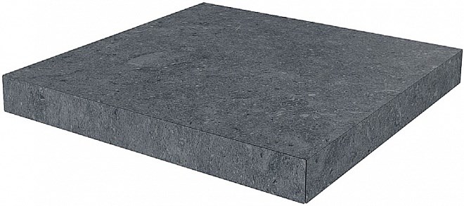 KERAMA MARAZZI DL501320R/GCA Ступень угловая клееная Роверелла серый темный 33x33x0,9