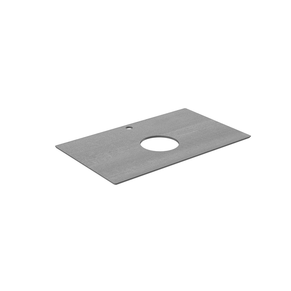 KERAMA MARAZZI PL1.DD500600R\80 Спец. изделие для накладных раковин 80 см Про Дабл антрацит