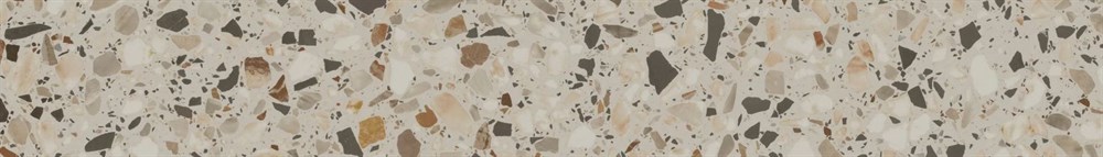 Плинтус Бричиола бежевый светлый матовый обрезной 60x9,5x0,9
