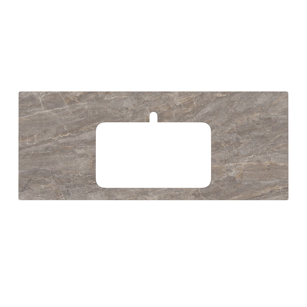 KERAMA MARAZZI PL2.VT280\120 Спец. изделие декоративное для раковин, встраиваемых сверху Парнас пепельный лаппатированный