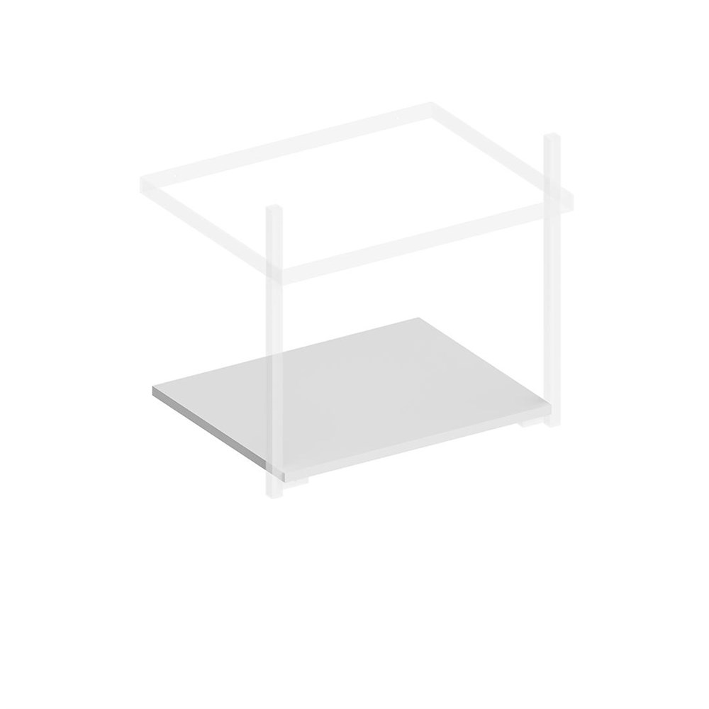 KERAMA MARAZZI PRO.sh.55/WHT.M Полка PRO 55 см, белая матовая