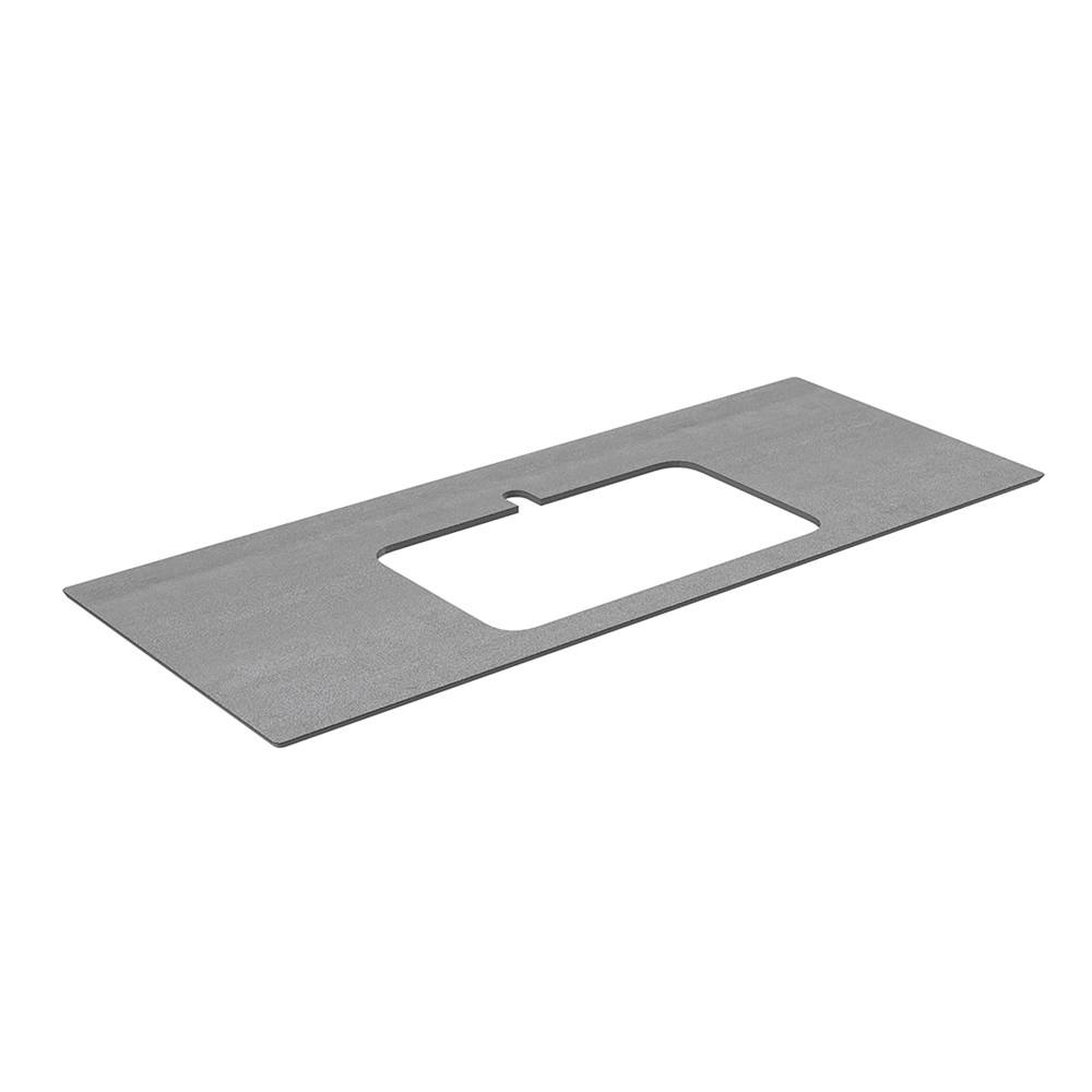 KERAMA MARAZZI PL2.DD500600R\120 Спец. изделие для раковин, встраиваемых сверху, 120 см Про Дабл антрацит