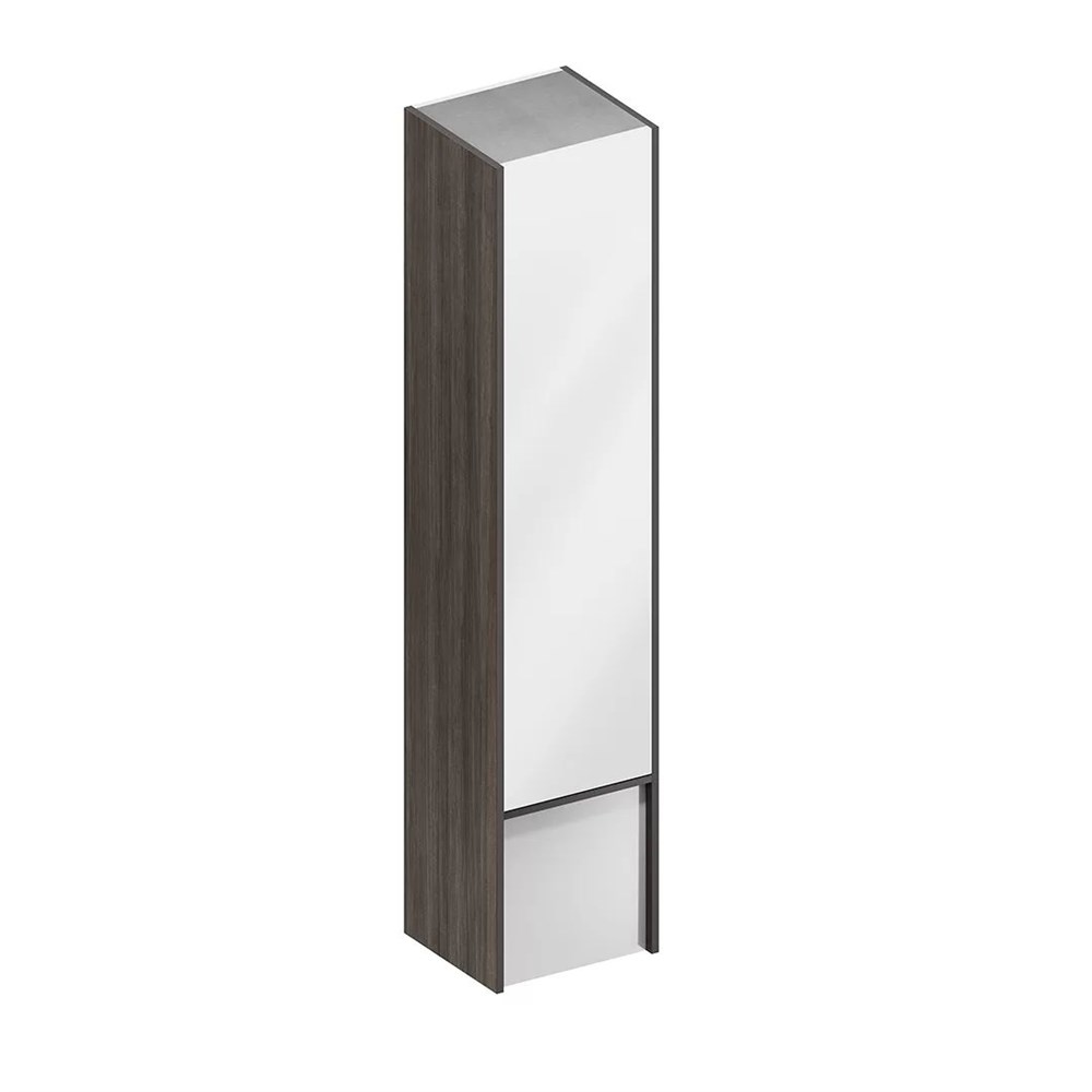 KERAMA MARAZZI MOD.165/AR Пенал MODULA подвесной 165 с дверцей и ящиком, арабика