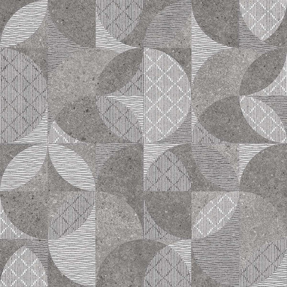 KERAMA MARAZZI DL601020R Фондамента серый декорированный обрезной 60x60x0,9