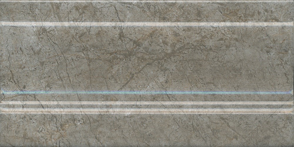 KERAMA MARAZZI FMD042 Плинтус Каприччо серый глянцевый 20x10x1,3