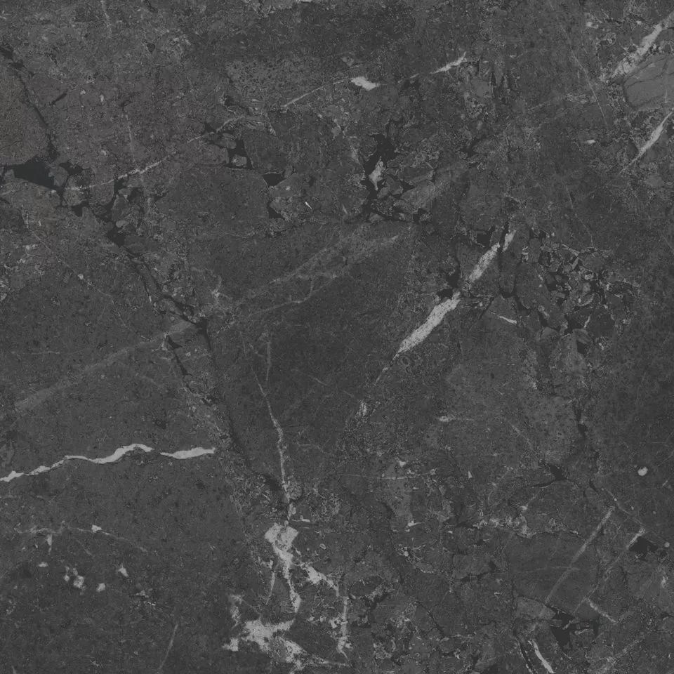 Тубкаль чёрный матовый обрезной 60x60x0,9